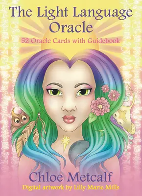 L'oracle du langage de la lumière : 52 cartes d'oracle avec guide - The Light Language Oracle: 52 Oracle Cards with Guidebook