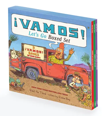 Vamos ! Let's Go 3-Book Paperback Picture Book Box Set : Vamos ! Allons au marché, Vamos ! Allons manger, et Vamos ! Traversons le pont - Vamos! Let's Go 3-Book Paperback Picture Book Box Set: Vamos! Let's Go to the Market, Vamos! Let's Go Eat, and Vamos! Let's Cross the Bridge