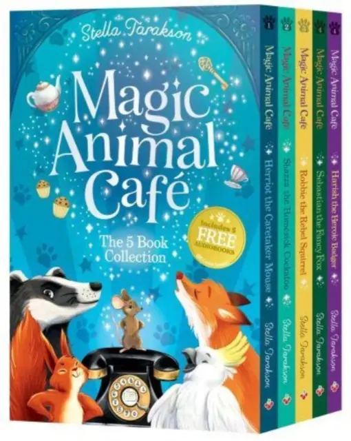 Coffret 5 livres du Café des animaux magiques - Magic Animal Cafe 5 Book Box Set