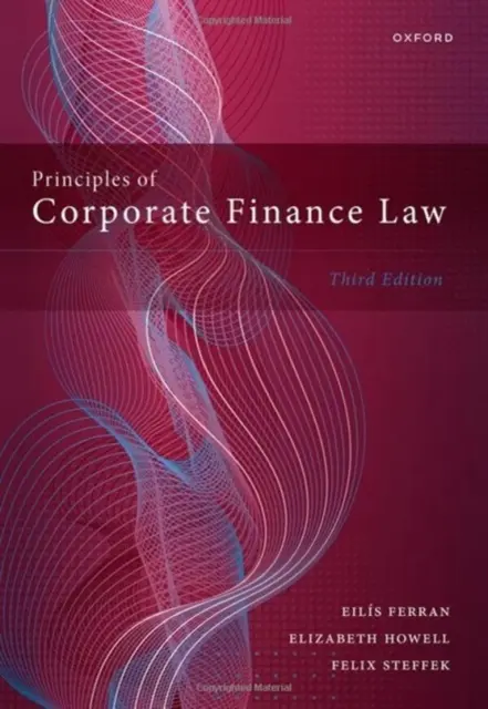 Principes du droit financier des entreprises - Principles of Corporate Finance Law