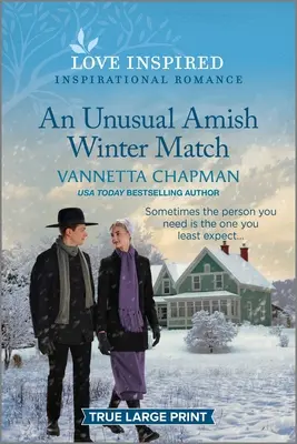 Un mariage d'hiver Amish inhabituel : Une romance inspirante et édifiante - An Unusual Amish Winter Match: An Uplifting Inspirational Romance