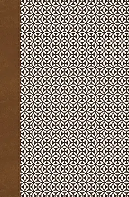 Niv, Thinline Bible, Compact, Leathersoft, Brown/White, Zippered, Red Letter, Comfort Print