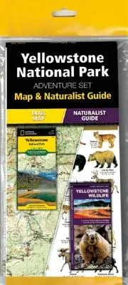 Jeu d'aventure du parc national de Yellowstone : Carte et guide du naturaliste - Yellowstone National Park Adventure Set: Map and Naturalist Guide