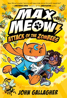 Max Meow 5 : Attaque des Zombees : (Un roman graphique) - Max Meow 5: Attack of the Zombees: (A Graphic Novel)