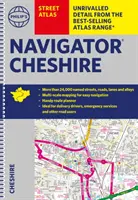 L'atlas des rues de Philip - Navigateur Cheshire - Philip's Street Atlas Navigator Cheshire