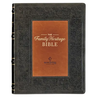 NLT Family Heritage Bible, Bible de dévotion familiale en gros caractères pour l'étude, New Living Translation Holy Bible Faux Leather Flexible Cover, Additional In - NLT Family Heritage Bible, Large Print Family Devotional Bible for Study, New Living Translation Holy Bible Faux Leather Flexible Cover, Additional In