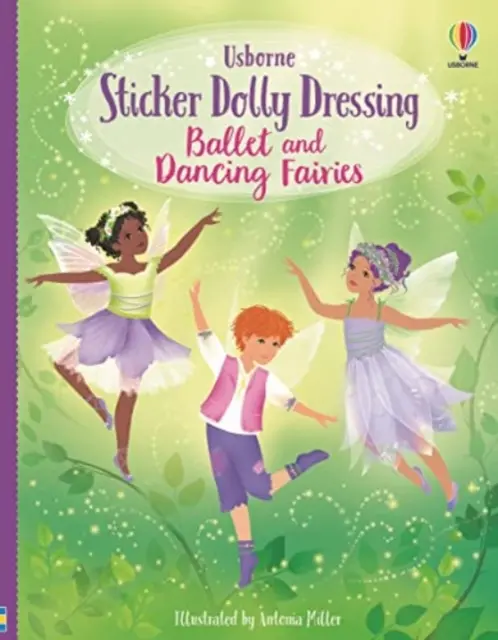 Autocollant Dolly habillant les fées du ballet et de la danse - Sticker Dolly Dressing Ballet and Dancing Fairies