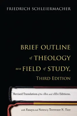 Bref aperçu de la théologie en tant que domaine d'étude - Brief Outline of Theology as a Field of Study