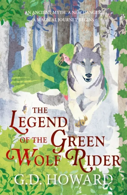 La légende du cavalier loup vert - une fantaisie envoûtante pleine de magie et de nature - Legend of the Green Wolf Rider - a spellbinding fantasy full of magic and nature