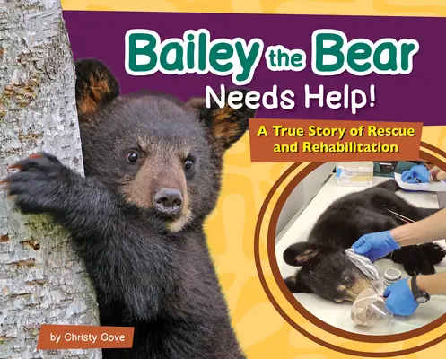 Bailey l'ours a besoin d'aide ! Une histoire vraie de sauvetage et de réhabilitation - Bailey the Bear Needs Help!: A True Story of Rescue and Rehabilitation