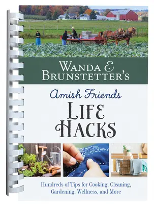 Les trucs de la vie des amis amish de Wanda E. Brunstetter : Des centaines d'astuces pour cuisiner, nettoyer, jardiner, se sentir bien, etc. - Wanda E. Brunstetter's Amish Friends Life Hacks: Hundreds of Tips for Cooking, Cleaning, Gardening, Wellness, and More