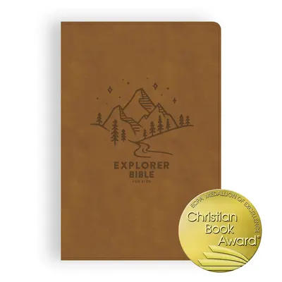 CSB Explorer Bible for Kids, Brown Mountains Leathertouch : Placer la Parole de Dieu au cœur du monde de Dieu - CSB Explorer Bible for Kids, Brown Mountains Leathertouch: Placing God's Word in the Middle of God's World