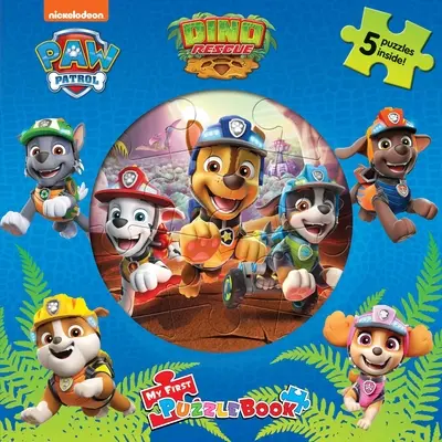 Paw Patrol Dino Rescue Mon premier livre de puzzles - Paw Patrol Dino Rescue My First Puzzle Book