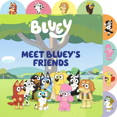 Les amis de Bluey : Un livre à onglets - Meet Bluey's Friends: A Tabbed Board Book