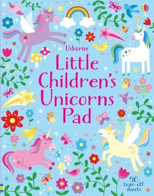 Bloc Licornes pour petits enfants - Little Children's Unicorns Pad