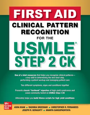 Première aide à la reconnaissance des schémas cliniques pour l'USMLE Step 2 Ck - First Aid Clinical Pattern Recognition for the USMLE Step 2 Ck