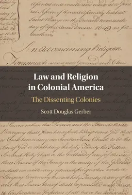 Droit et religion dans l'Amérique coloniale - Law and Religion in Colonial America