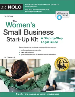 Le kit de démarrage d'une petite entreprise pour les femmes : Un guide juridique étape par étape - The Women's Small Business Start-Up Kit: A Step-By-Step Legal Guide