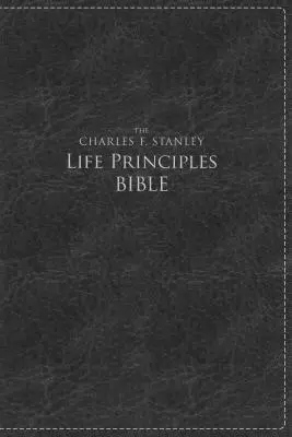 Charles F. Stanley Life Principles Bible-NKJV-Large Print (en anglais) - Charles F. Stanley Life Principles Bible-NKJV-Large Print