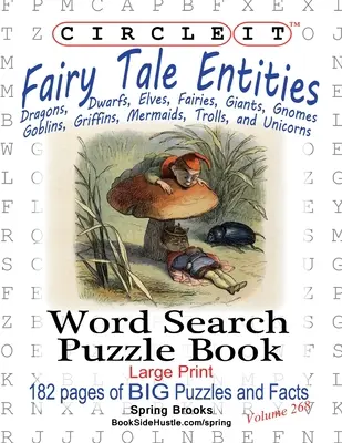 Circle It, Fairy Tale Entities, Mots cachés, Puzzle Book - Circle It, Fairy Tale Entities, Word Search, Puzzle Book