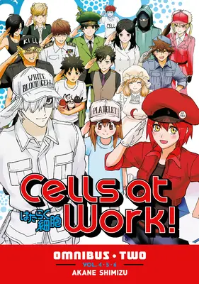 Les cellules au travail ! Omnibus 2 (Vol. 4-6) - Cells at Work! Omnibus 2 (Vols. 4-6)