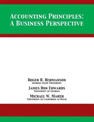 Principes de comptabilité : Une perspective commerciale - Accounting Principles: A Business Perspective