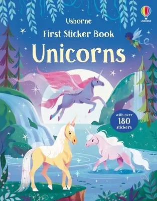 Premier livre d'autocollants Licornes - First Sticker Book Unicorns