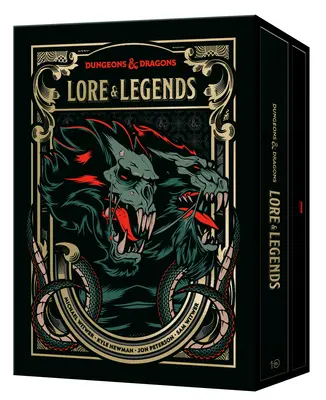 Lore & Legends [Special Edition, Boxed Book & Ephemera Set] : Une célébration visuelle de la cinquième édition du plus grand jeu de rôle au monde - Lore & Legends [Special Edition, Boxed Book & Ephemera Set]: A Visual Celebration of the Fifth Edition of the World's Greatest Roleplaying Game