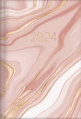 Le trésor de la sagesse - 2024 Agenda quotidien - Marbre rose : Un calendrier quotidien, un agenda et un carnet de rendez-vous avec une citation inspirante ou un extrait de la Bible. - The Treasure of Wisdom - 2024 Daily Agenda - Pink Marble: A Daily Calendar, Schedule, and Appointment Book with an Inspirational Quotation or Bible Ve