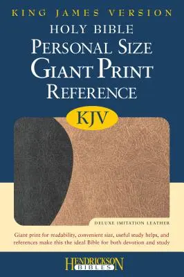 Bible de référence à impression géante, format personnel - KJV - Personal Size Giant Print Reference Bible-KJV