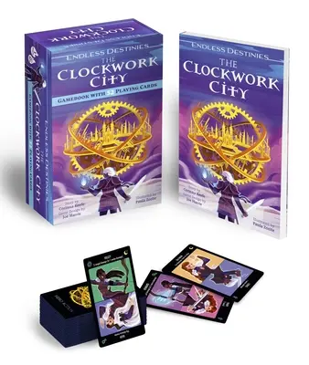 Destinées sans fin : La Cité de l'Horloge : Livre interactif et jeu de cartes - Endless Destinies: The Clockwork City: Interactive Book and Card Game