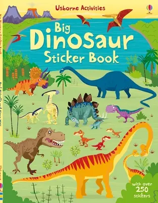 Grand livre d'autocollants sur les dinosaures - Big Dinosaur Sticker Book