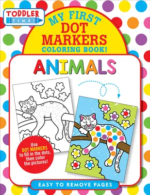 Animaux Dot-To-Dot Livre de coloriage - Animals Dot Markers Coloring Book