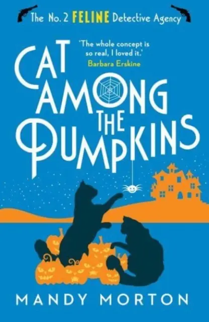 Le chat parmi les citrouilles - Cat Among the Pumpkins
