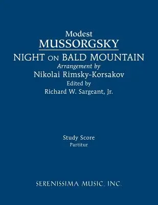 Nuit sur le Mont Chauve : Partition d'étude - Night on Bald Mountain: Study score