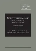 Droit constitutionnel - CasebookPlus - Cas, commentaires et questions - Constitutional Law - CasebookPlus - Cases, Comments, and Questions