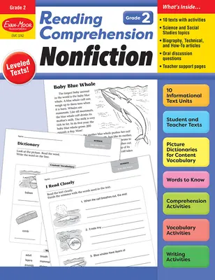 Compréhension de la lecture : Nonfiction, Grade 2 Teacher Resource - Reading Comprehension: Nonfiction, Grade 2 Teacher Resource