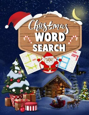 Casse-tête de Noël : Casse-tête facile à imprimer en gros caractères pour les adultes, les enfants et tout le monde pour les 25 jours de Noël. - Christmas word search.: Easy Large Print Puzzle Book for Adults, Kids & Everyone for the 25 Days of Christmas.