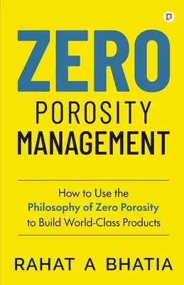 Gestion de la porosité zéro - Zero Porosity Management