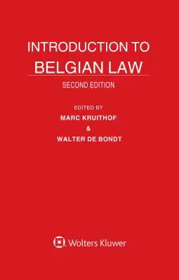 Introduction au droit belge - Introduction to Belgian Law