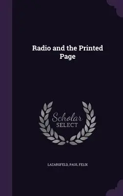 La radio et la page imprimée - Radio and the Printed Page