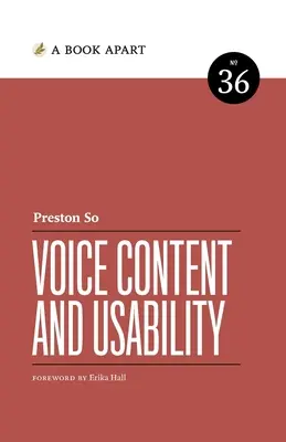 Contenu vocal et facilité d'utilisation - Voice Content and Usability