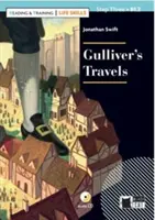 Lecture et formation - Aptitudes à la vie quotidienne - Les voyages de Gulliver + CD + App + DeA LINK - Reading & Training - Life Skills - Gulliver's Travels + CD + App + DeA LINK