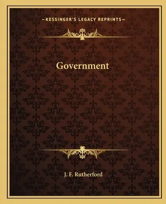 Le gouvernement - Government