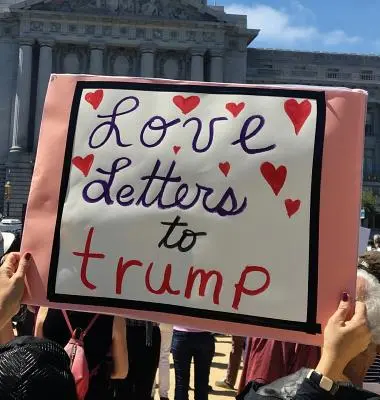 Lettres d'amour à Trump - Love Letters to trump
