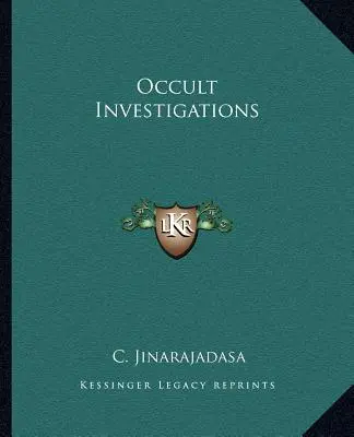Investigations occultes - Occult Investigations