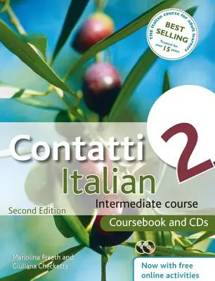 Contatti Italian 2 : Intermediate Course [With 2 CDs] (en anglais) - Contatti Italian 2: Intermediate Course [With 2 CDs]