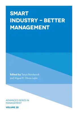 Industrie intelligente - Meilleure gestion - Smart Industry - Better Management