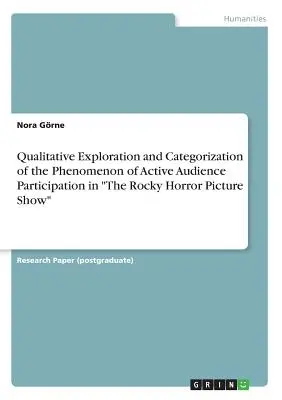 Exploration qualitative et catégorisation du phénomène de la participation active du public dans le Rocky Horror Picture Show« ». - Qualitative Exploration and Categorization of the Phenomenon of Active Audience Participation in The Rocky Horror Picture Show