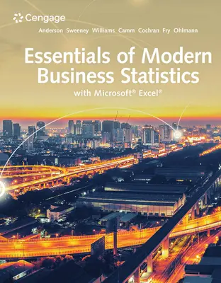 Essentials of Modern Business Statistics with Microsoft Excel (en anglais) - Essentials of Modern Business Statistics with Microsoft Excel